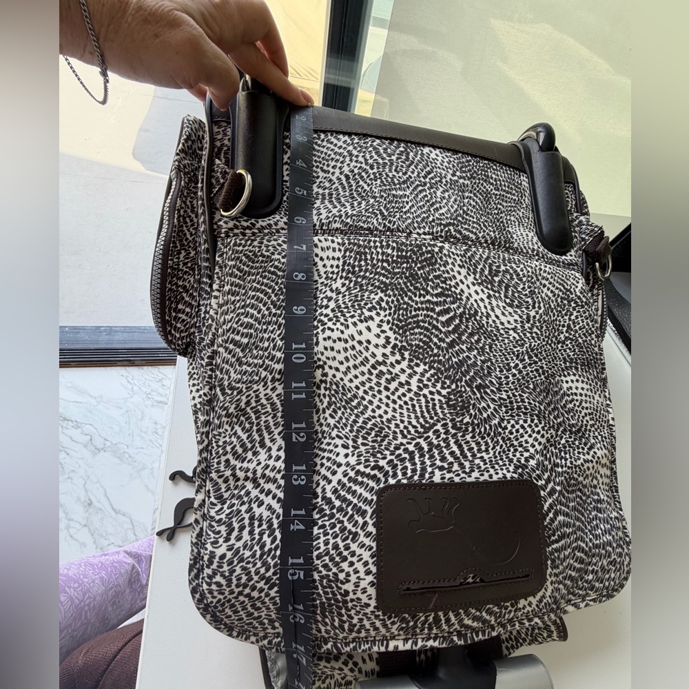 Kipling Wheeled Backpack Carry-On Roller Safari Print NWT w/ Monkey - Picture 7 of 17